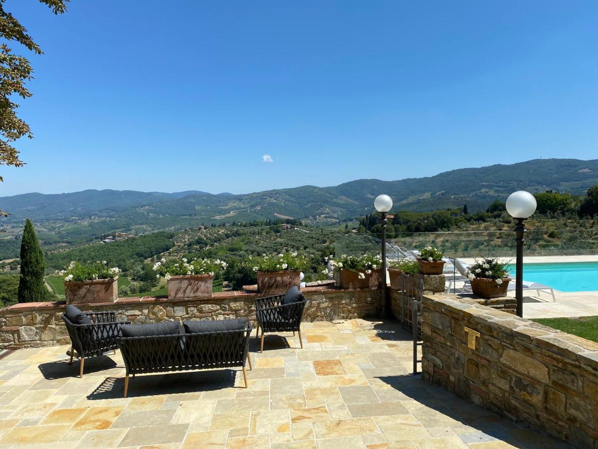 Villa La Petraia Panzano in Chianti Exteriör bild