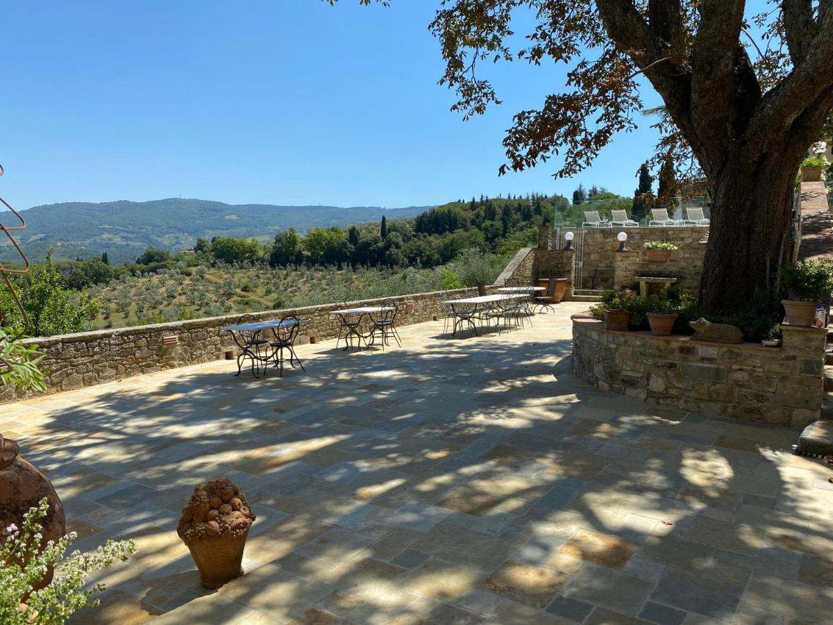 Villa La Petraia Panzano in Chianti Exteriör bild