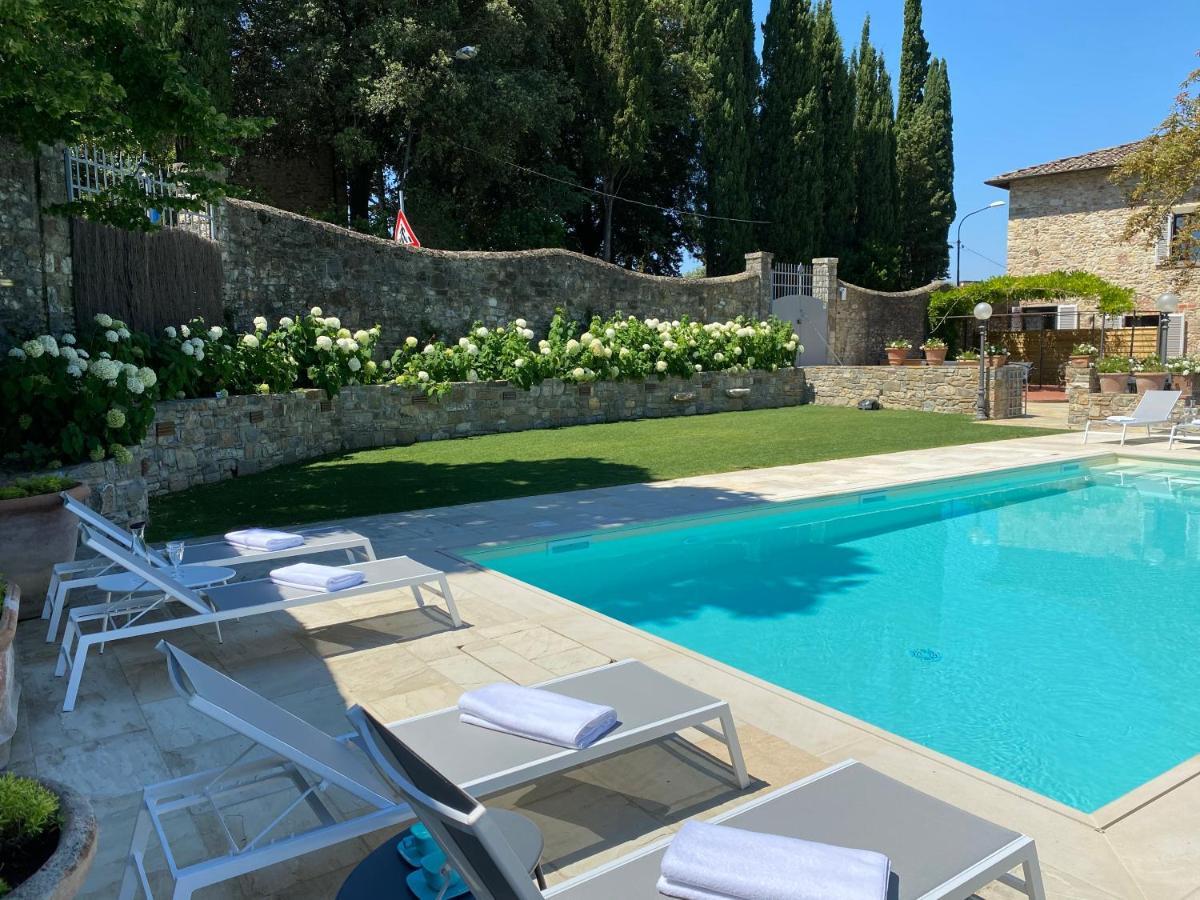 Villa La Petraia Panzano in Chianti Exteriör bild