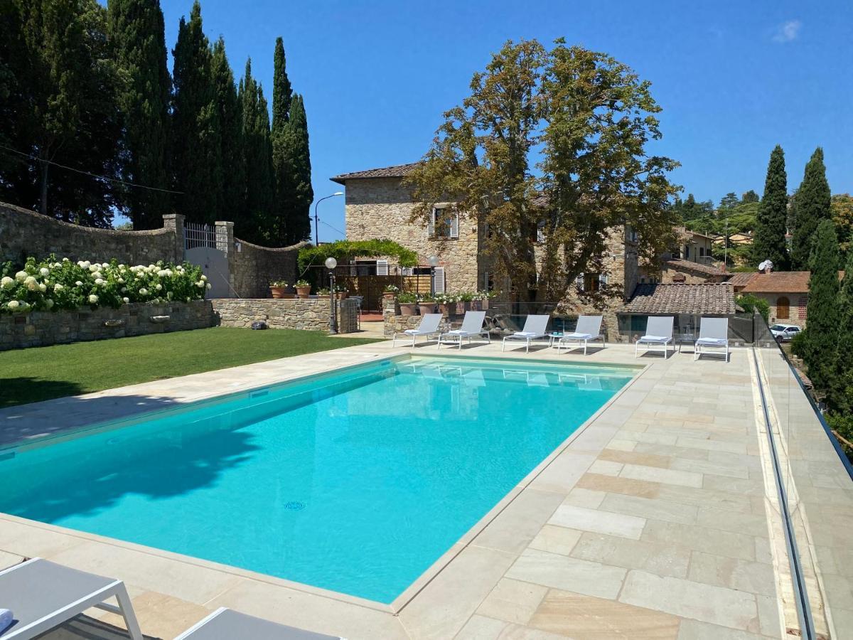 Villa La Petraia Panzano in Chianti Exteriör bild