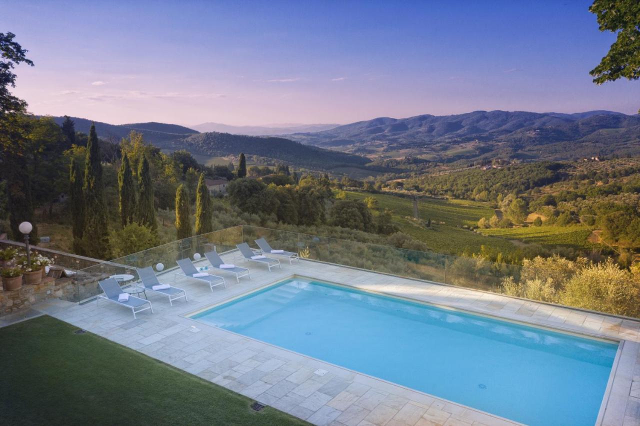 Villa La Petraia Panzano in Chianti Exteriör bild