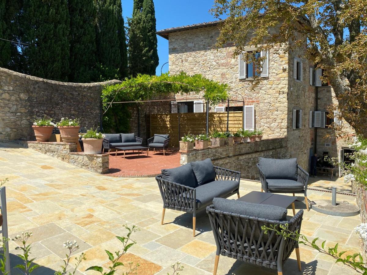 Villa La Petraia Panzano in Chianti Exteriör bild