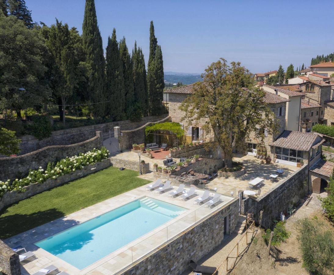 Villa La Petraia Panzano in Chianti Exteriör bild