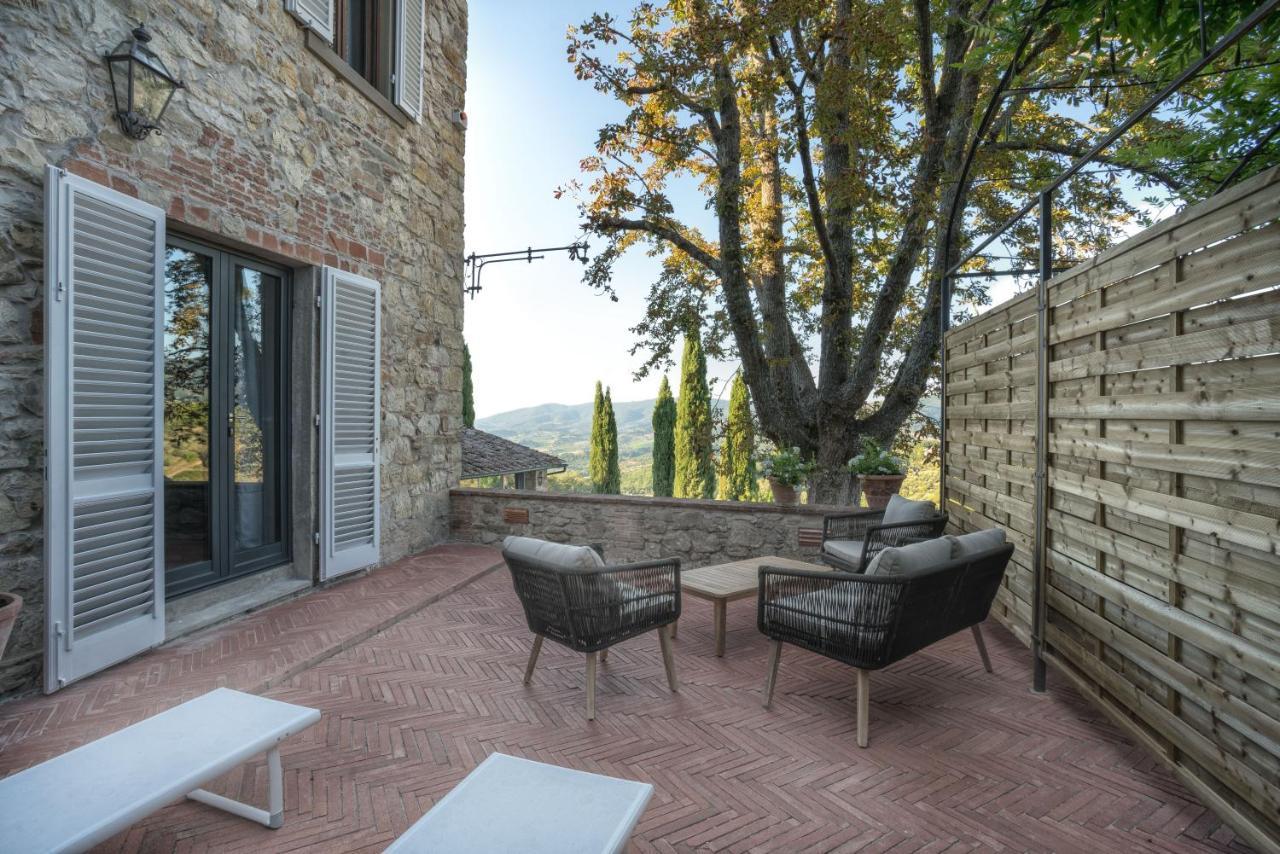 Villa La Petraia Panzano in Chianti Exteriör bild